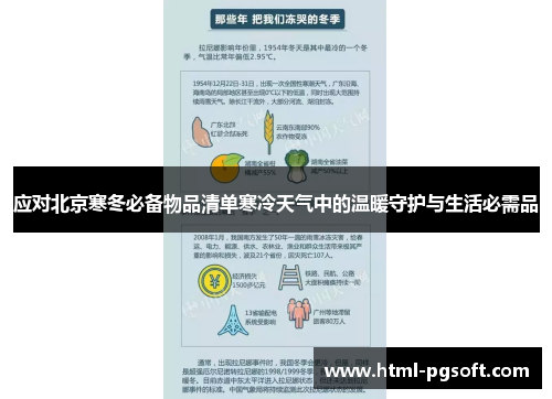 应对北京寒冬必备物品清单寒冷天气中的温暖守护与生活必需品